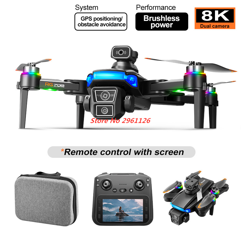 Drone Rc Fpv Manual - 8K HD Camera GPS Drone Professional