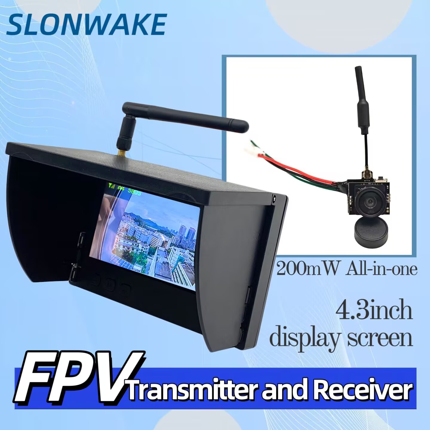 Drone Rc Camera - SLONWAKE 5.8G Analog Video Transmission Camera
