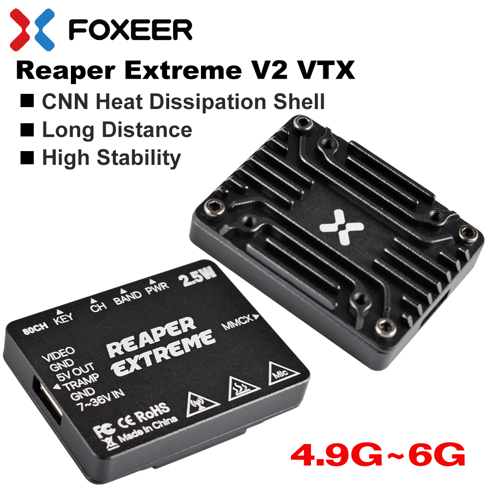 Drone Reaper Rc - Foxeer 4.9-6G Reaper Extreme V2 2.5W