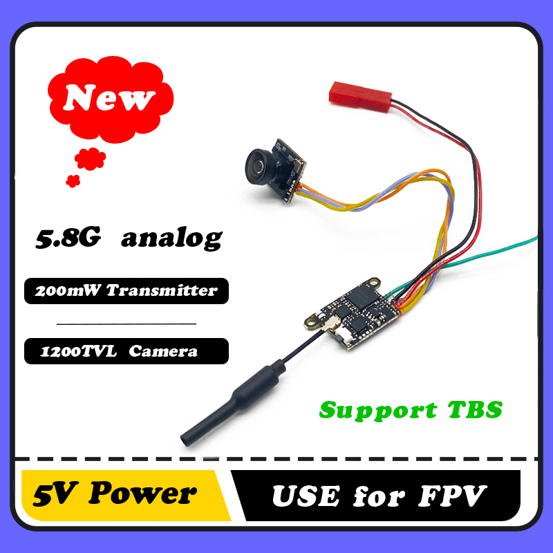 Drone Rc Camera - SLONWAKE 5.8G 1200TVL FPV Camera VTX