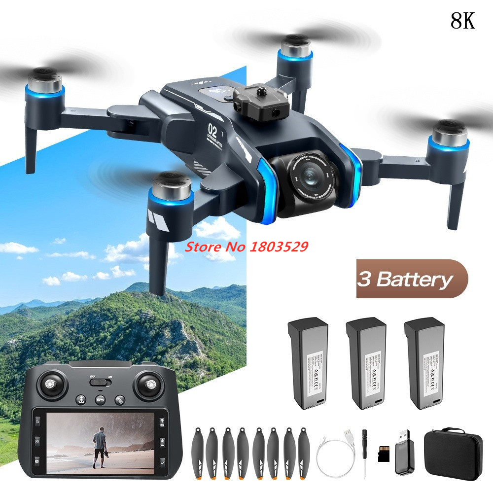 Drone Rc Fpv Manual - 8K Brushless Obstacle Avoidance WIFI FPV