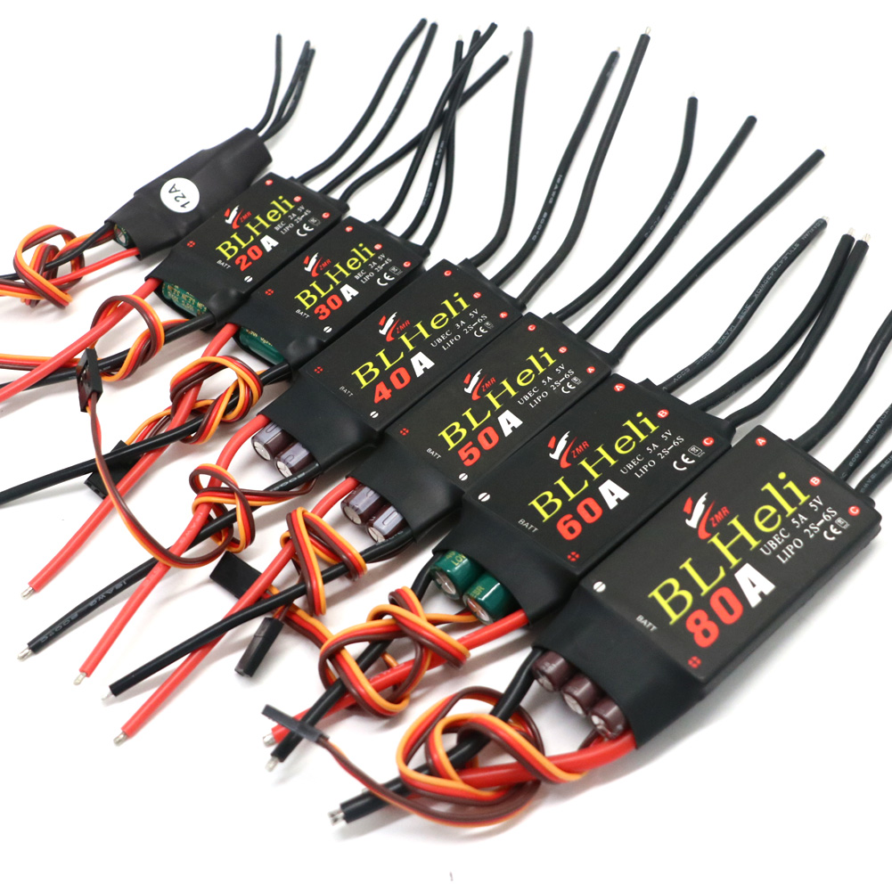 Rc Airplane Drone - BLHeli Brushless ESC 80A 12A 20A