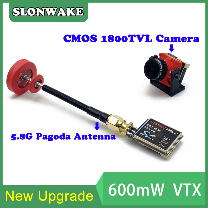 5.8G 48CH 600mW adjustable VTX - Rc Airplane Drone review and price