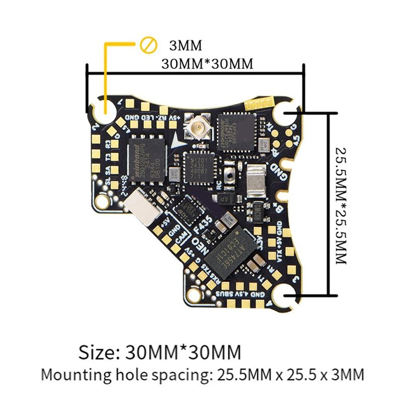 FBIL-F435 NEO 1S AIO Flight Co - Drone Rc Flight Controller review and price