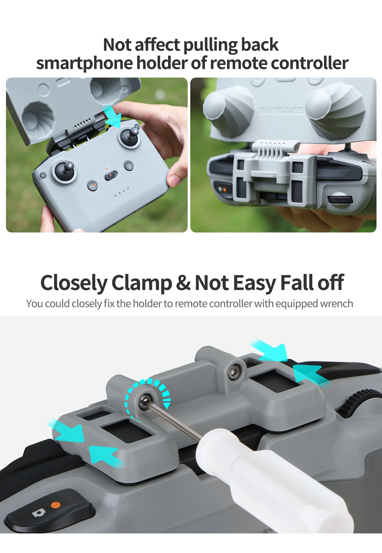 2 in 1 Controller Protector Su - Drone Dji Rc 3 review and price