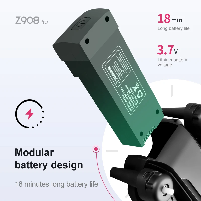 Z908 Pro Max Dron Battery 3.7V - Drone Rc Pro review and price