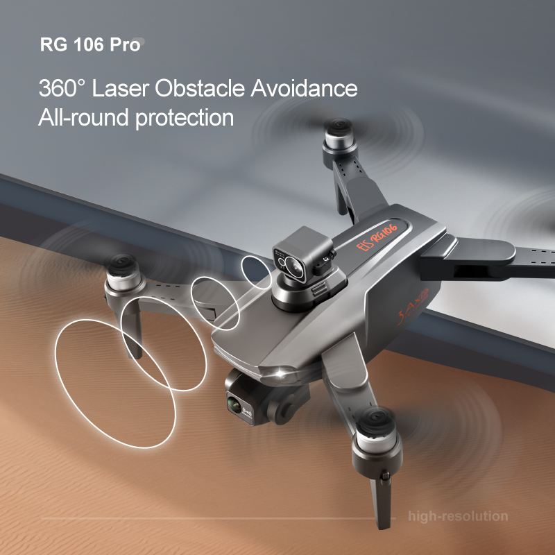 RG106 PRO Drone 8k Dual Camera - Drone Rc Fpv Manual review and price