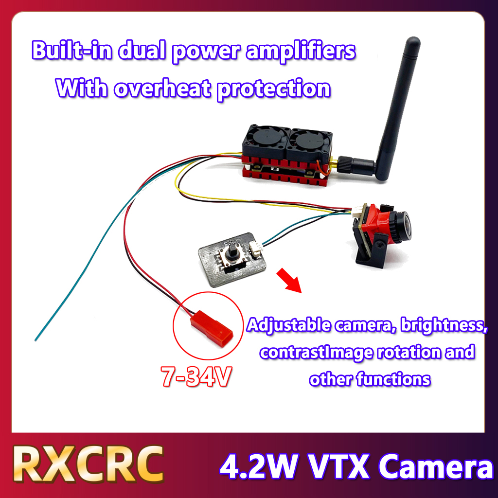RXCRC 5.8G 48CH 4.2W High Powe - Rc Airplane Drone review and price