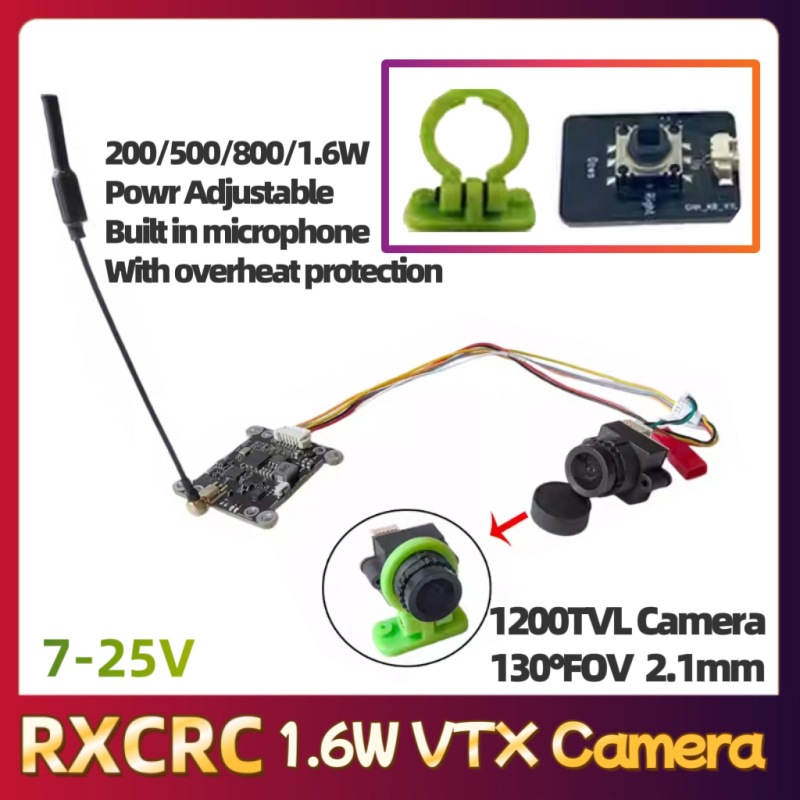 RXCRC 5.8G Module 48CH 1.6W VT - Rc Airplane Drone review and price