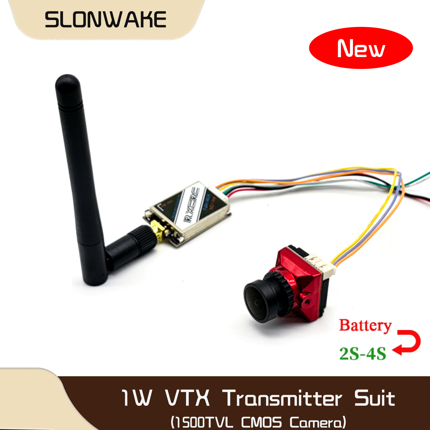 SLONWAKE  5.8G 48CH 1W VTX 100 - Drone Rc Camera review and price