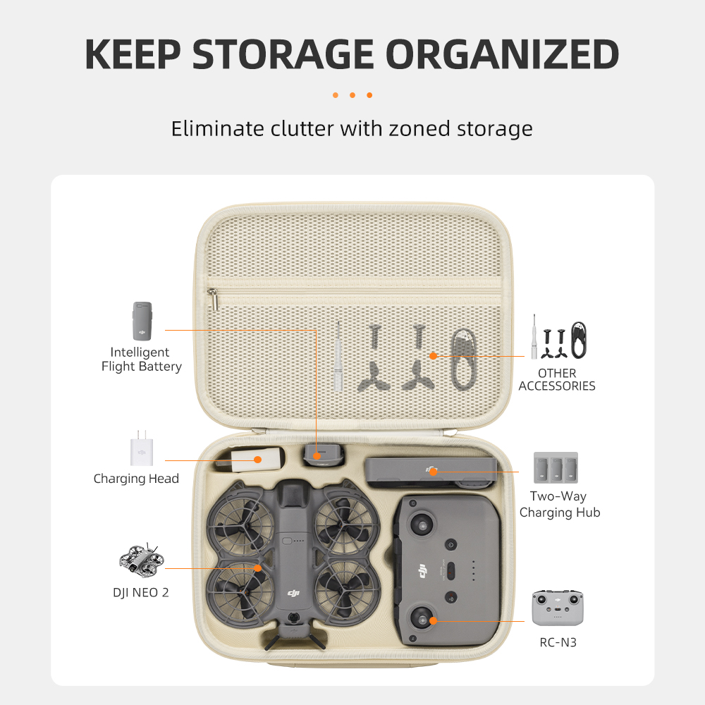 Storage Bag for DJI Neo 2 Fly  - Drone Rc Cover review and price