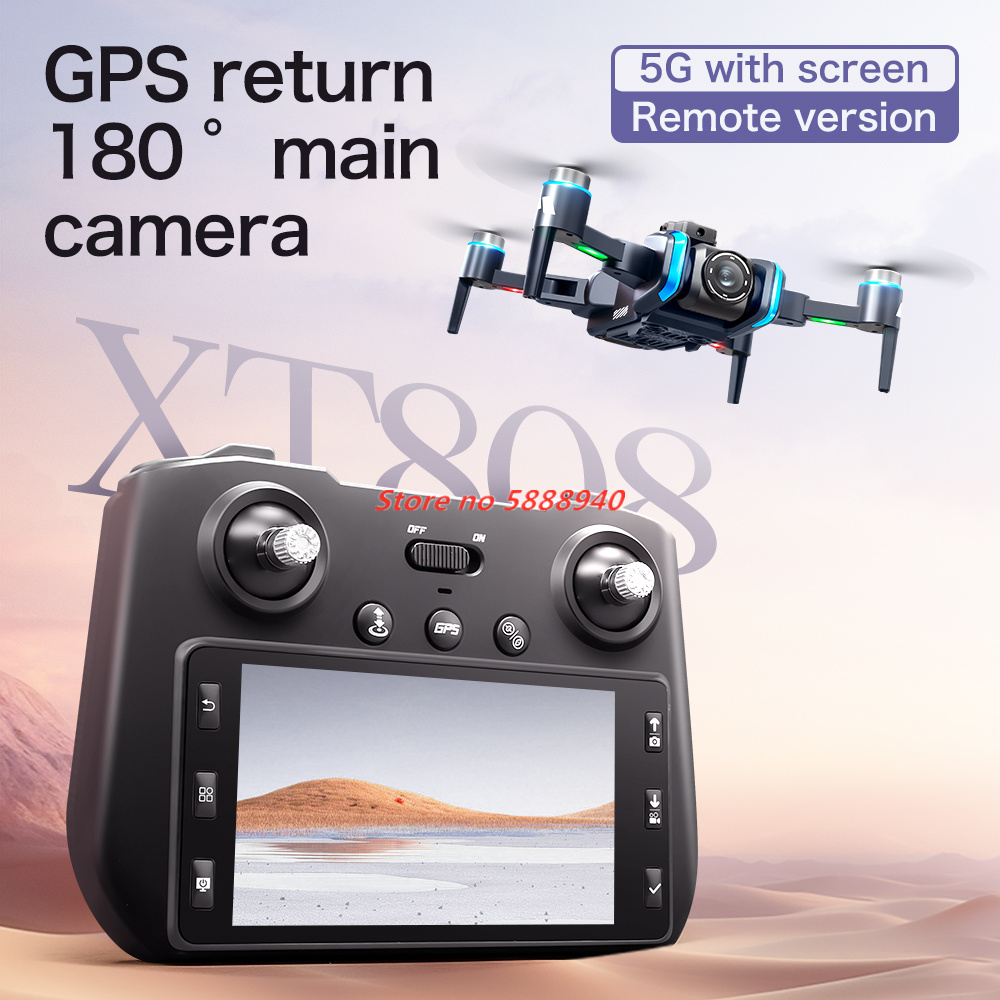GPS Screen Drone Professional  - Drone Rc Fpv Manual review and price