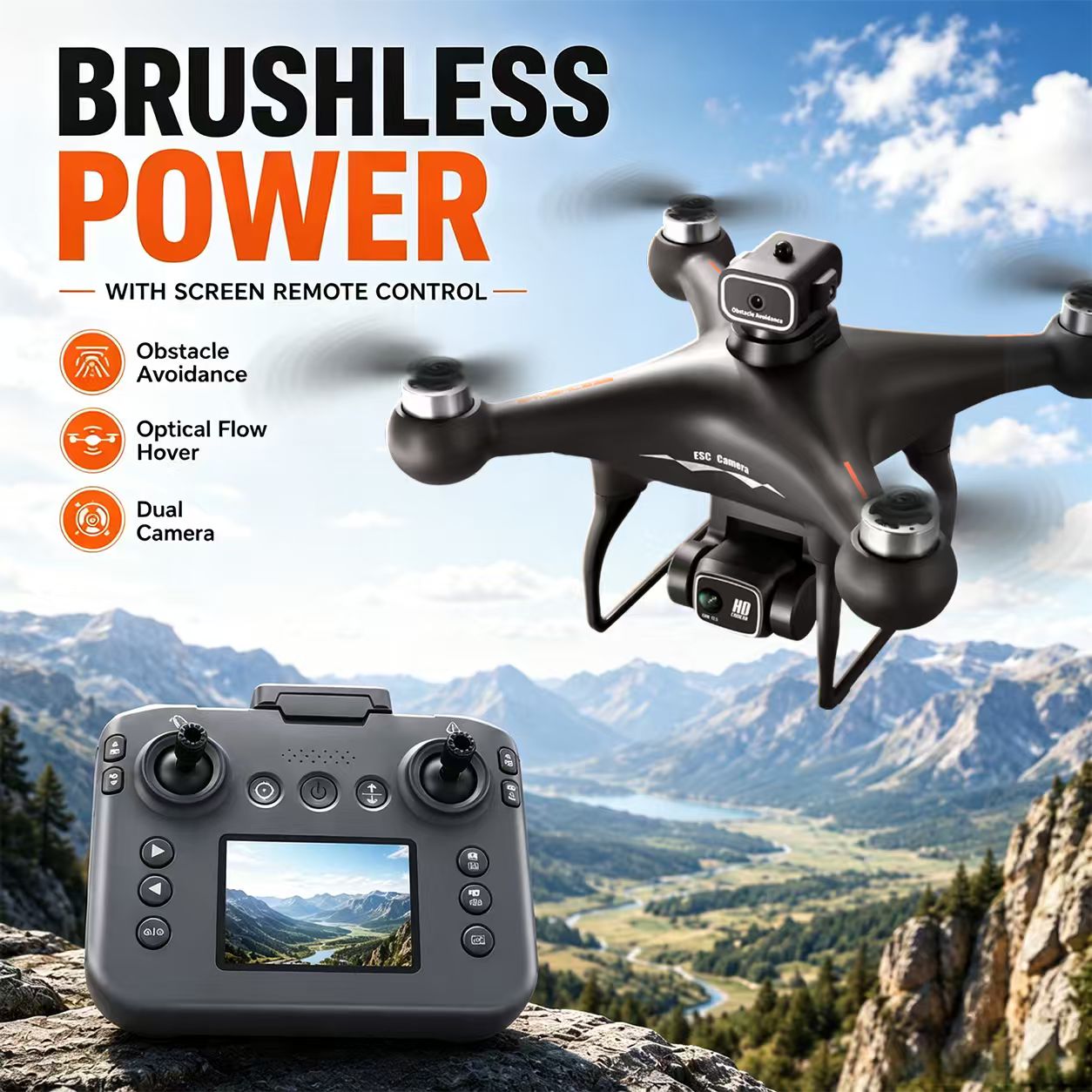 ZNLYRION RC Drone S116 Brushle - Drone Rc S116 review and price