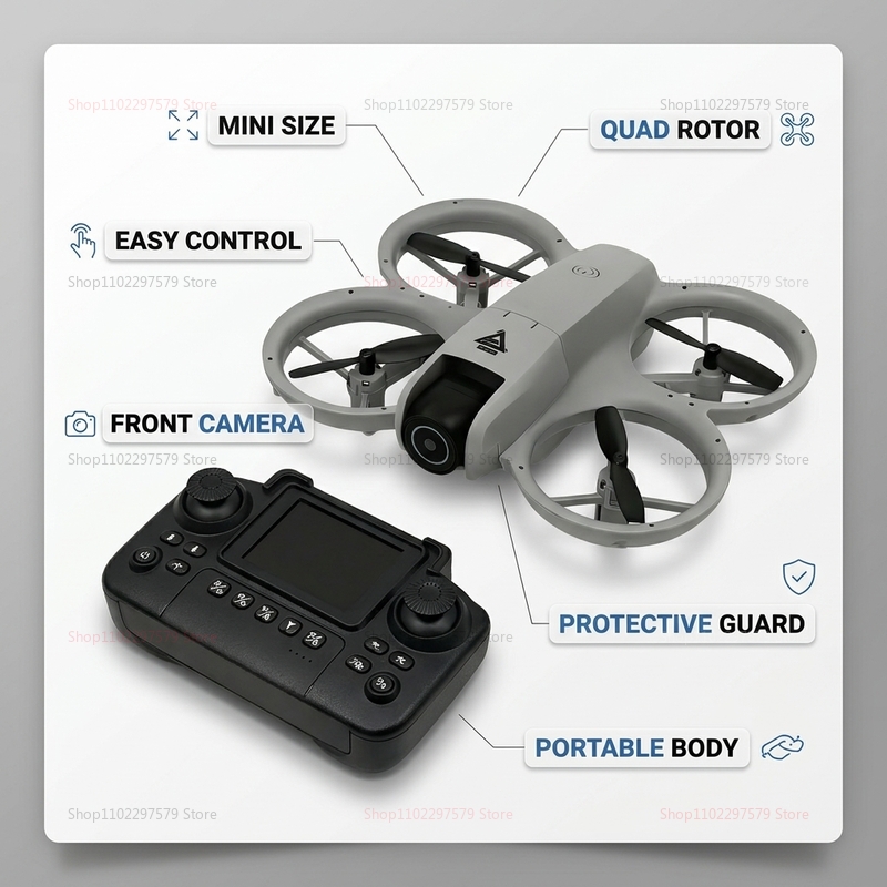 2026 Mini RC Drone with 8K HD  - Drone Rc Flight Controller review and price